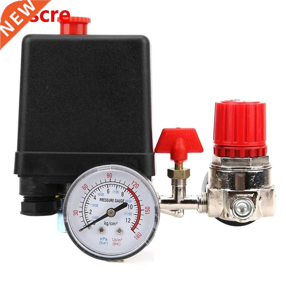 90-120PSI Pressure Valve Switch 4-Holes Manifold Relief Regu