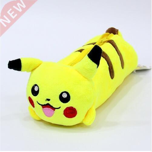 *Cartoon Plush Pikachu pencil case Cute Bts Pokemon pencil b