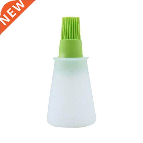 Barbacoa Storage Bottles Silicone Oil Bottle with Brush for
