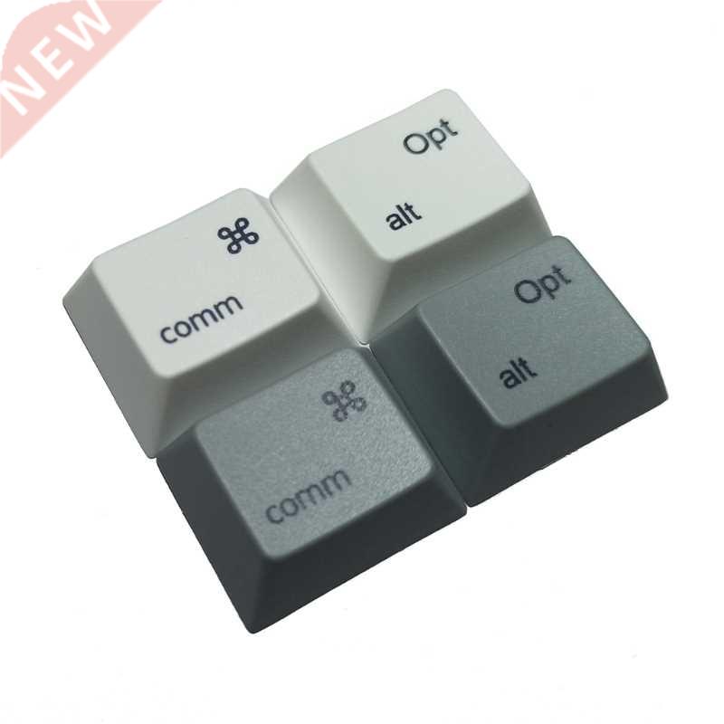 2Pcs PBT keycaps Commond And Option Keys Cherry MX Key Caps