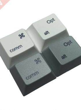 2Pcs PBT keycaps Commond And Option Keys Cherry MX Key Caps