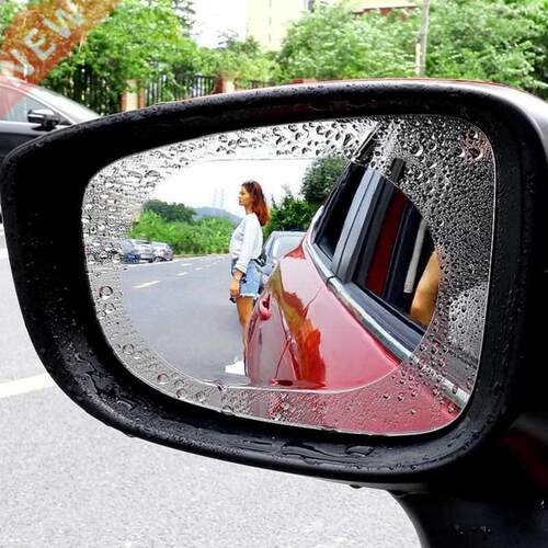 Car Rearview Mirror Rainproof Film Stock 3Size Car Micro na