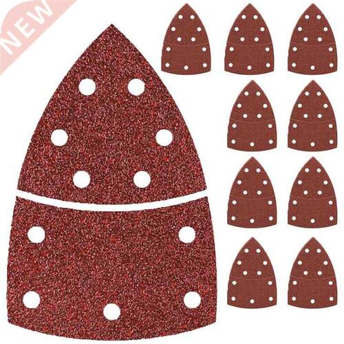 40x Sheets Hook and Loop Sanding Sheets 105 x 152 mm Grain 6