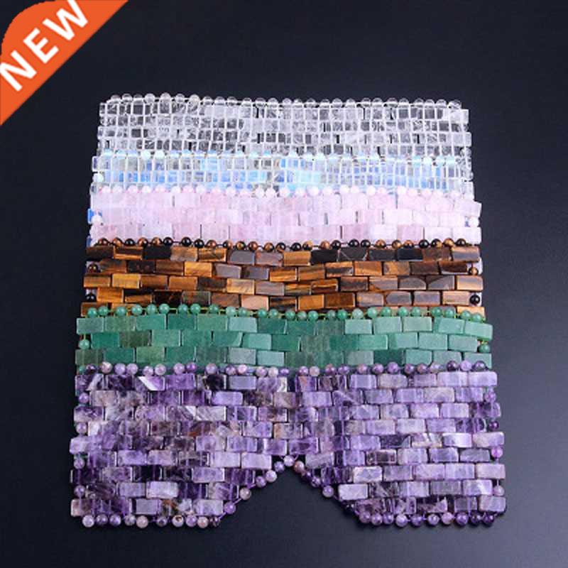 Rose Quartz Eye Mask Massager Natural Je Eye Mask Stone Sl