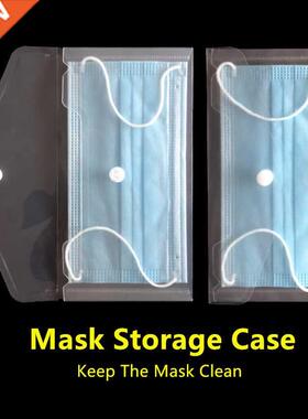 For Disposable Mask Storage Case Portable Travel Organizer O