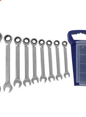 9 pcs 8-19 ratchet dual speed wrench sets