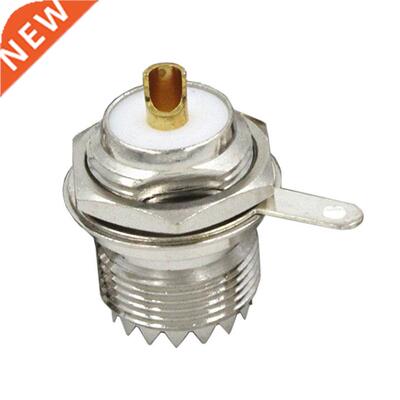 UHF Female SO239 Jack Bulkhe Solder Panel Mount RF Straigh