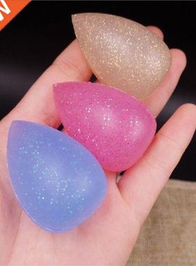 1Pcs New 3D Stereo Puff Beauty Egg Silicone Sponge Makeup