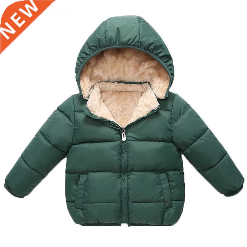 Baby Kids Jackets Boys Winter Thick Coats Warm Cashmere Oute图片