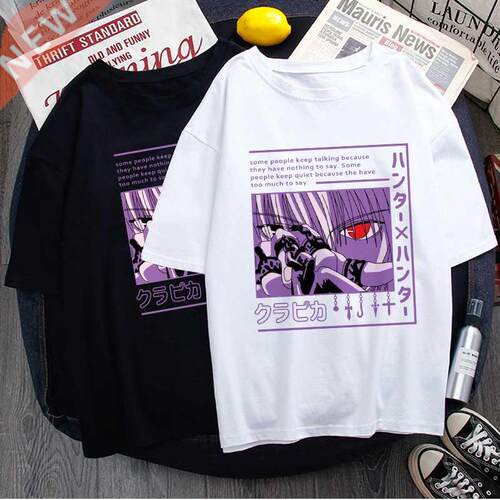 Kawaii Hunter X Hunter Killua Zoldyck T-shirt Men Harajuku K