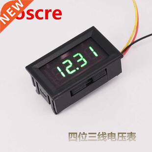 Four-digit electronic voltmeter Digital display three-wire s