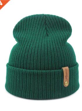 Warm hats, Men's and Women's Autumn and Winter Knitted hats,