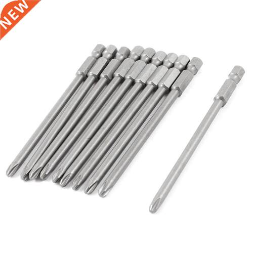 4 mm Magnetic Spikes Phillips Screwdriver Gray 100 Mm Long 1