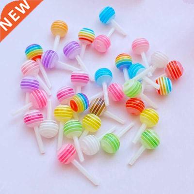 40Pcs New Mini Lollipop Flat Back Resin Scrapbooking  Jew