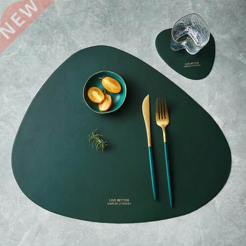 Leather Pads Nordic Creatives Dinette mat Triangle