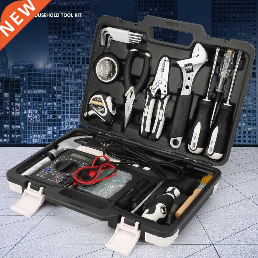 61pcs Household Tool Kit Home Repair Combination Tool Set w/