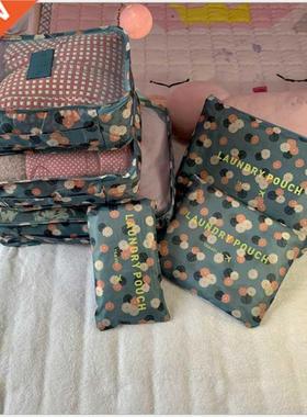 Travel Packng Cubes 6pcs/set Fashon Waterproof Large Capac