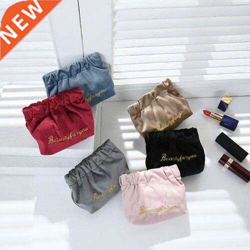Velvet Soft Sanitary Pads Organizer Pouch Napkin Tampon Stor
