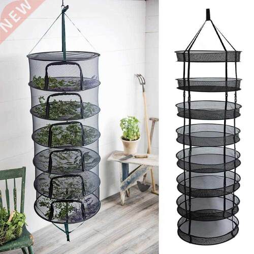 Hanging Basket Home Garden Clip-on Mesh Folding Outdoor Dura