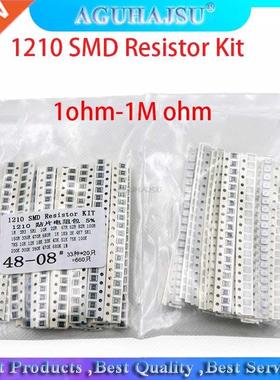 1210 SMD Resistor Kit Assorted Kit 1ohm-1M ohm 5% 33values