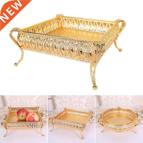Home Drinks Tray Creative Vintage Fruit Plate Multi-Function