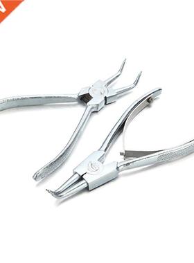 2pcs Metal Circlip Pliers Retaining Ring Cylinder Lock Disas