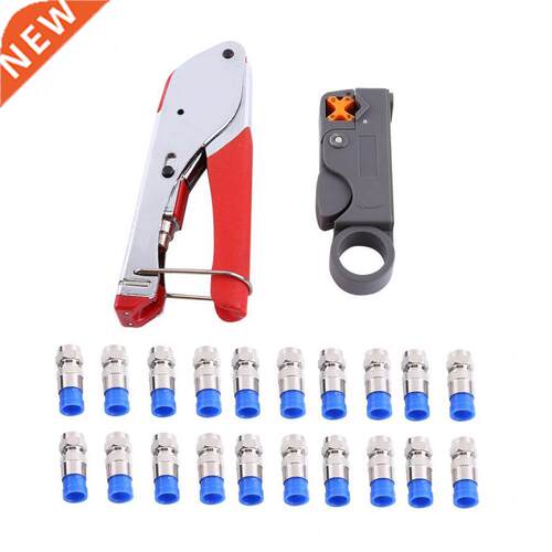Coaxial Cable Wire Stripper RG6/RG59 Compression F Connector