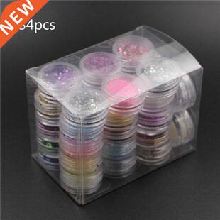 34 Colors Resin Pigment Mic Powder Glitters Sequins Nil