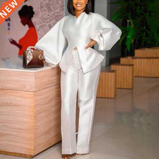 Women Two Peces Outfts 2022 Pants Sets Sold Blouse & Pan