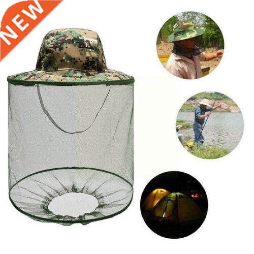 33cm Outdoor 360 Mosquito-proof Hat Fishing Umbrella
