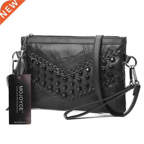 2021 New Women Sheepskin Solid Color Mini Messenger Bag Shou