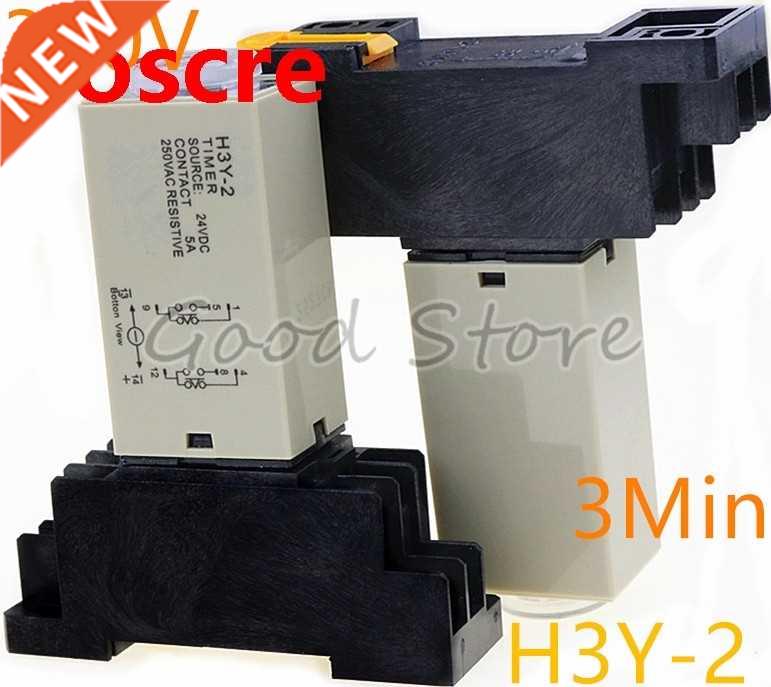 1SET H3Y-2 3Min 380V Small time relay power on time delay