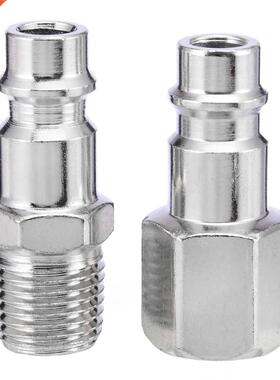 5pcs Euro Air Line Hose Compressor Connector Quick Couplers
