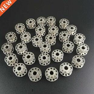 High Quality 20PCS Metal Bobbins Spool Sewing Craft Tool Sta