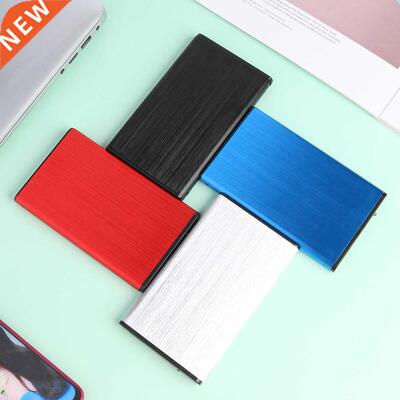 Portable 480Mbps USB 2.0 Mobile Hard Drive Disk Case Aluminu