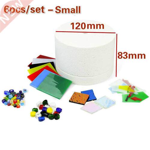 10pcs/set Stained Glass Fusing Supplies DIY Kit Professional