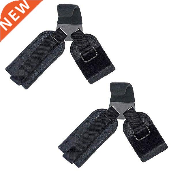 Weight Lifting Hooks Hand-Bar Wrist Straps Gym Fitness Band