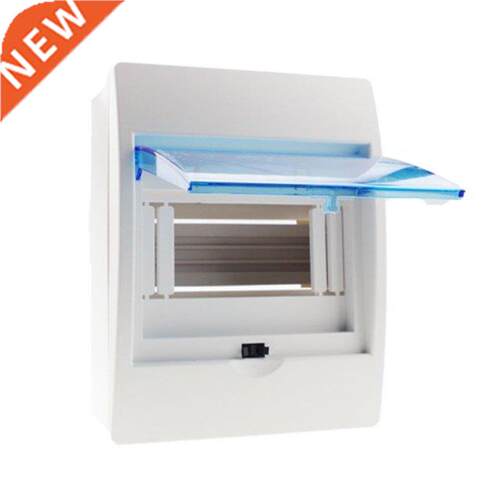 4-6 Ways Plastic Distribution Box Transparent Lid Distributi