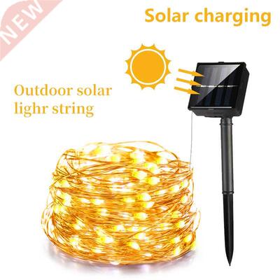 22m/12m/7m solar led light outdoor Festoon led lamp solar ga