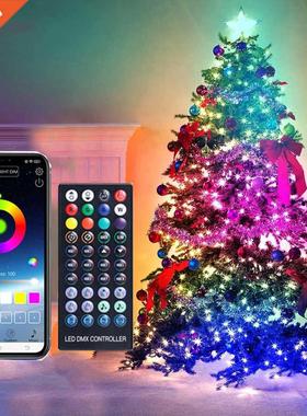 20M Smart App Control Fairy Light Outdoor RGB Bluetooth Chri