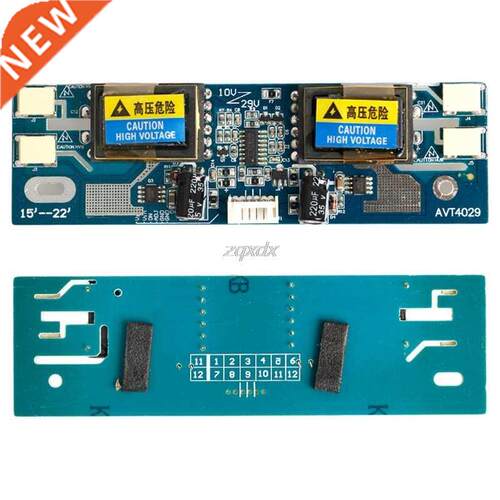 CCFL Inverter LCD Monitor 4 Lamp 10-30V for 15-22
