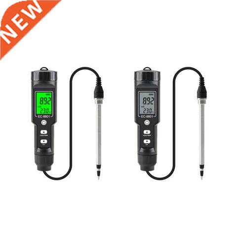 Soil EC Tester Hand Digital Garden Meter Soil Tester Tools P