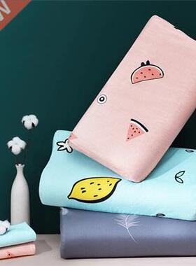 Cartoon Printed Cotton Pillowcover Latex Memory Foam