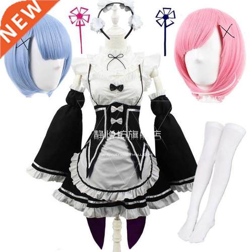 Ram Rem Cosplay Costume Anime Re:zero Kara Hajimeru Isekai S