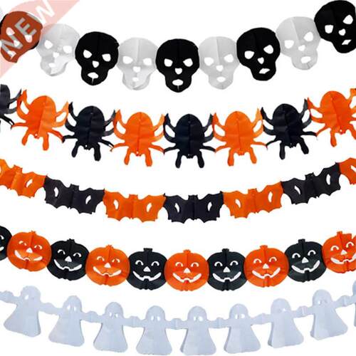Halloween Hanging Decoration Spider Bat Ghost Head Pumpkin