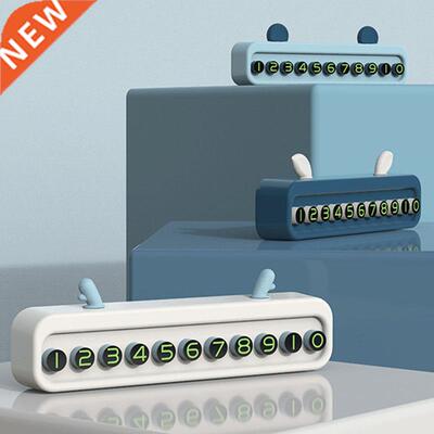 Car Temporary Parking Sign Car Outdoor Temporary Parking