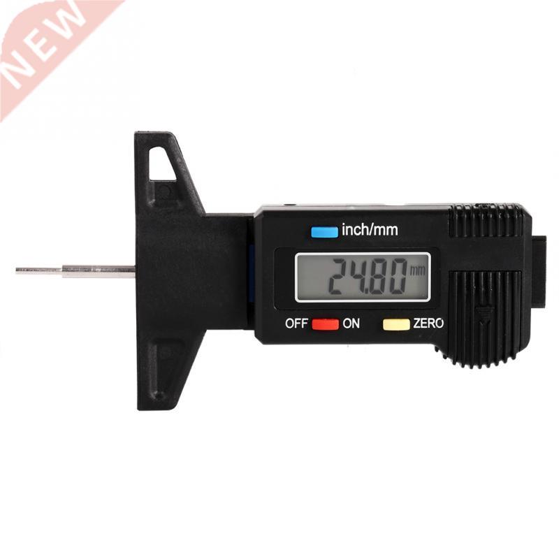 Digital LCD Display Tyre Tire Tread Depth Calip Gauge Meas