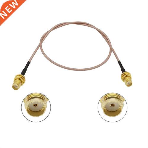 1Pcs RF Coaxial Cable RG316 SMA Female Jack to SMA Female Ja