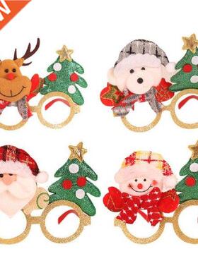 Christmas Decoration Glasses Clothing Party Glasses Frame