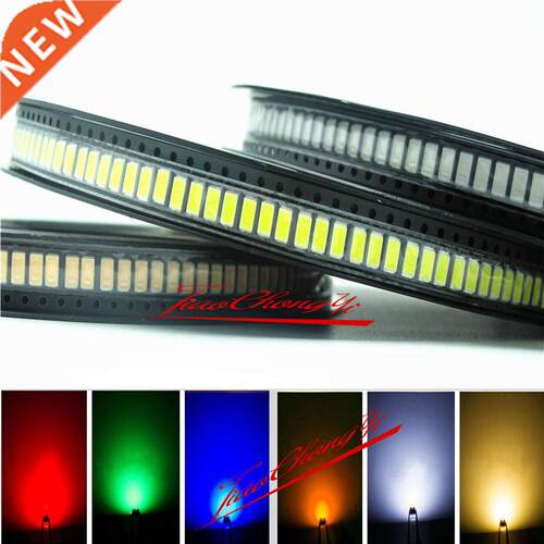 500pcs high power 0.5w 1/2w SMD CHIP 560/570 red green blu